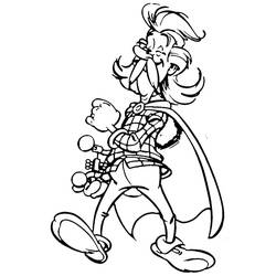 ぬりえページ: Cacofonix (アニメキャラクター) #189669 - 無料の印刷可能なぬりえページ