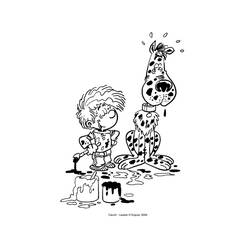 ぬりえページ: Cedric (アニメキャラクター) #213314 - 無料の印刷可能なぬりえページ