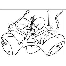 ぬりえページ: Diddl (アニメキャラクター) #201705 - 無料の印刷可能なぬりえページ