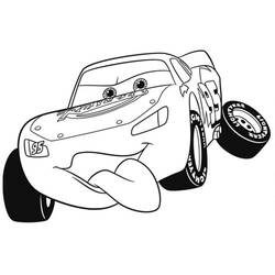ぬりえページ: Flash McQueen (アニメキャラクター) #183654 - 無料の印刷可能なぬりえページ