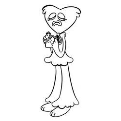 ぬりえページ: Kissy Missy (アニメキャラクター) #207700 - 無料の印刷可能なぬりえページ