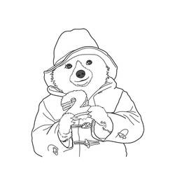 ぬりえページ: Paddington (アニメキャラクター) #209491 - 無料の印刷可能なぬりえページ
