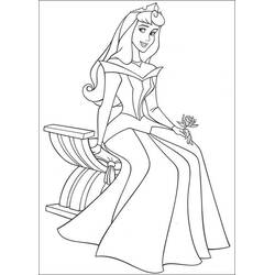 ぬりえページ: Princess Aurora (アニメキャラクター) #181930 - 無料の印刷可能なぬりえページ