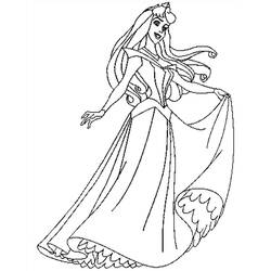 ぬりえページ: Princess Aurora (アニメキャラクター) #181953 - 無料の印刷可能なぬりえページ