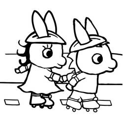 ぬりえページ: Trotro (アニメキャラクター) #178741 - 無料の印刷可能なぬりえページ