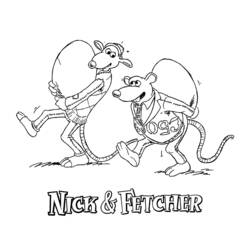 ぬりえページ: Alvinとthe Chipmunks (アニメとアニメーション番組) #128331 - 無料の印刷可能なぬりえページ
