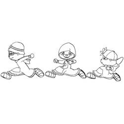 ぬりえページ: Alvinとthe Chipmunks (アニメとアニメーション番組) #128435 - 無料の印刷可能なぬりえページ