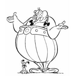 ぬりえページ: AsterixとObelix (アニメとアニメーション番組) #24483 - 無料の印刷可能なぬりえページ