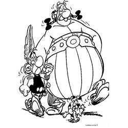 ぬりえページ: AsterixとObelix (アニメとアニメーション番組) #24486 - 無料の印刷可能なぬりえページ