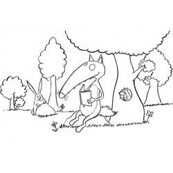 ぬりえページ: アウズーのオオカミ (アニメとアニメーション番組) #217238 - 無料の印刷可能なぬりえページ