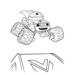 ぬりえページ: Blazeとthe Monster Machines (アニメとアニメーション番組) #199445 - 無料の印刷可能なぬりえページ