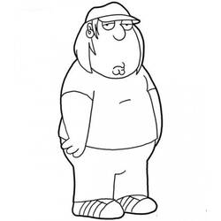 ぬりえページ: ファミリー・ガイ (アニメとアニメーション番組) #48743 - 無料の印刷可能なぬりえページ