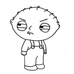 ぬりえページ: ファミリー・ガイ (アニメとアニメーション番組) #48765 - 無料の印刷可能なぬりえページ