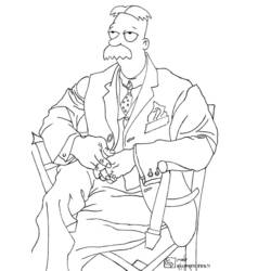 ぬりえページ: フューチュラマ (アニメとアニメーション番組) #48382 - 無料の印刷可能なぬりえページ