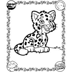 ぬりえページ: Go Diego! (アニメとアニメーション番組) #48613 - 無料の印刷可能なぬりえページ