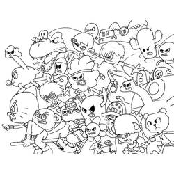 ぬりえページ: Gumball (アニメとアニメーション番組) #188484 - 無料の印刷可能なぬりえページ