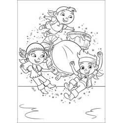 ぬりえページ: Jakeとthe Never Land Pirates (アニメとアニメーション番組) #42416 - 無料の印刷可能なぬりえページ