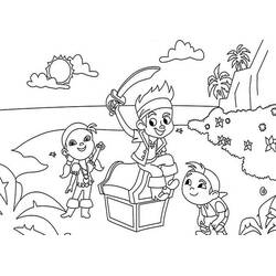 ぬりえページ: Jakeとthe Never Land Pirates (アニメとアニメーション番組) #42441 - 無料の印刷可能なぬりえページ