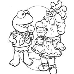 ぬりえページ: Muppets (アニメとアニメーション番組) #31973 - 無料の印刷可能なぬりえページ