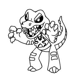 ぬりえページ: Nightmare Critters (アニメとアニメーション番組) #218820 - 無料の印刷可能なぬりえページ