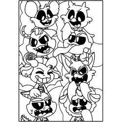 ぬりえページ: Nightmare Critters (アニメとアニメーション番組) #218821 - 無料の印刷可能なぬりえページ