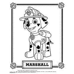 ぬりえページ: Paw Patrol (アニメとアニメーション番組) #44253 - 無料の印刷可能なぬりえページ
