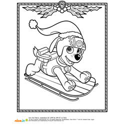 ぬりえページ: Paw Patrol (アニメとアニメーション番組) #44317 - 無料の印刷可能なぬりえページ