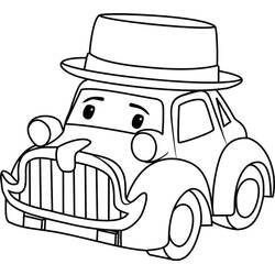 ぬりえページ: Robocar Poli (アニメとアニメーション番組) #185698 - 無料の印刷可能なぬりえページ