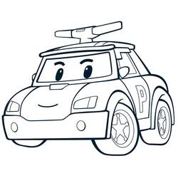 ぬりえページ: Robocar Poli (アニメとアニメーション番組) #185711 - 無料の印刷可能なぬりえページ