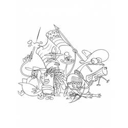 ぬりえページ: スペース・グーフィーズ (アニメとアニメーション番組) #34274 - 無料の印刷可能なぬりえページ