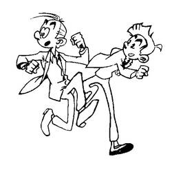 ぬりえページ: Spirou (アニメとアニメーション番組) #30513 - 無料の印刷可能なぬりえページ