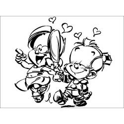 ぬりえページ: Spirou (アニメとアニメーション番組) #30524 - 無料の印刷可能なぬりえページ