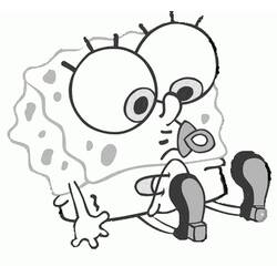ぬりえページ: SpongeBob SquarePants (アニメとアニメーション番組) #195094 - 無料の印刷可能なぬりえページ