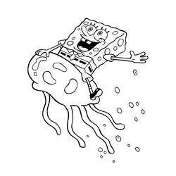 ぬりえページ: SpongeBob SquarePants (アニメとアニメーション番組) #195121 - 無料の印刷可能なぬりえページ