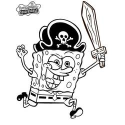 ぬりえページ: SpongeBob SquarePants (アニメとアニメーション番組) #195130 - 無料の印刷可能なぬりえページ