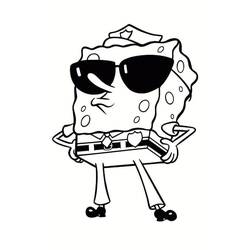 ぬりえページ: SpongeBob SquarePants (アニメとアニメーション番組) #195137 - 無料の印刷可能なぬりえページ