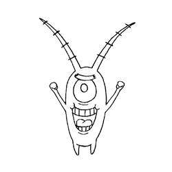 ぬりえページ: SpongeBob SquarePants (アニメとアニメーション番組) #195183 - 無料の印刷可能なぬりえページ