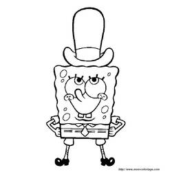 ぬりえページ: SquareBob SquarePants (アニメとアニメーション番組) #33378 - 無料の印刷可能なぬりえページ