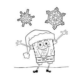 ぬりえページ: SquareBob SquarePants (アニメとアニメーション番組) #33412 - 無料の印刷可能なぬりえページ