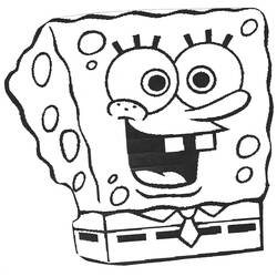ぬりえページ: SquareBob SquarePants (アニメとアニメーション番組) #33510 - 無料の印刷可能なぬりえページ