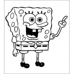 ぬりえページ: SquareBob SquarePants (アニメとアニメーション番組) #33515 - 無料の印刷可能なぬりえページ