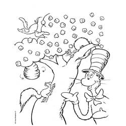 ぬりえページ: The Cat in the Hat (アニメとアニメーション番組) #220521 - 無料の印刷可能なぬりえページ