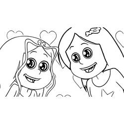 ぬりえページ: The Sisters (アニメとアニメーション番組) #212281 - 無料の印刷可能なぬりえページ