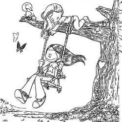 ぬりえページ: The Sisters (アニメとアニメーション番組) #212286 - 無料の印刷可能なぬりえページ