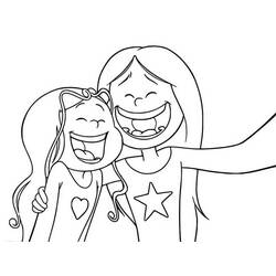 ぬりえページ: The Sisters (アニメとアニメーション番組) #212289 - 無料の印刷可能なぬりえページ