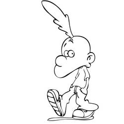 ぬりえページ: Titeuf (アニメとアニメーション番組) #33738 - 無料の印刷可能なぬりえページ