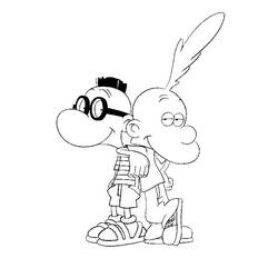 ぬりえページ: Titeuf (アニメとアニメーション番組) #33809 - 無料の印刷可能なぬりえページ