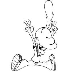 ぬりえページ: Titeuf (アニメとアニメーション番組) #33895 - 無料の印刷可能なぬりえページ