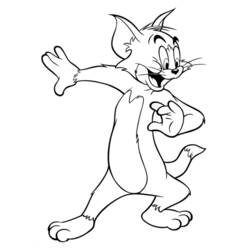 ぬりえページ: トムとジェリー (アニメとアニメーション番組) #24239 - 無料の印刷可能なぬりえページ