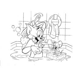 ぬりえページ: トムとジェリー (アニメとアニメーション番組) #24301 - 無料の印刷可能なぬりえページ